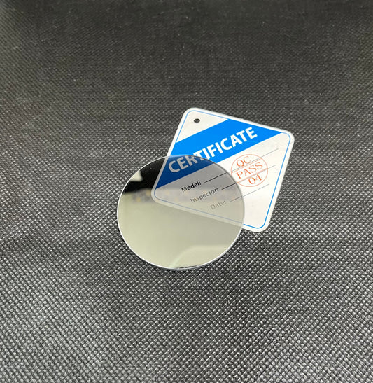 Azure Spy Optical Glass Plate Beam Splitter, 50:50 Transmission/Reflection