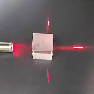 Beam Splitter Cube, Optical Glass Prism Ratio T/R 50:50 Spectrome Sicence