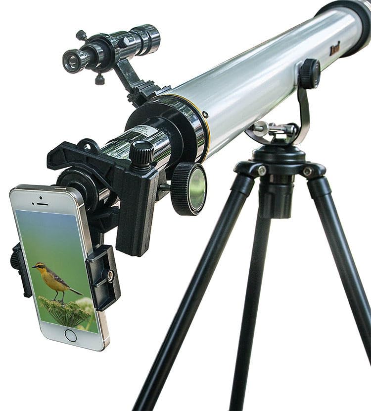 Smartphone Telescope Adapter, Suitable for Binoculars, Spotting Scopes, Microscopes