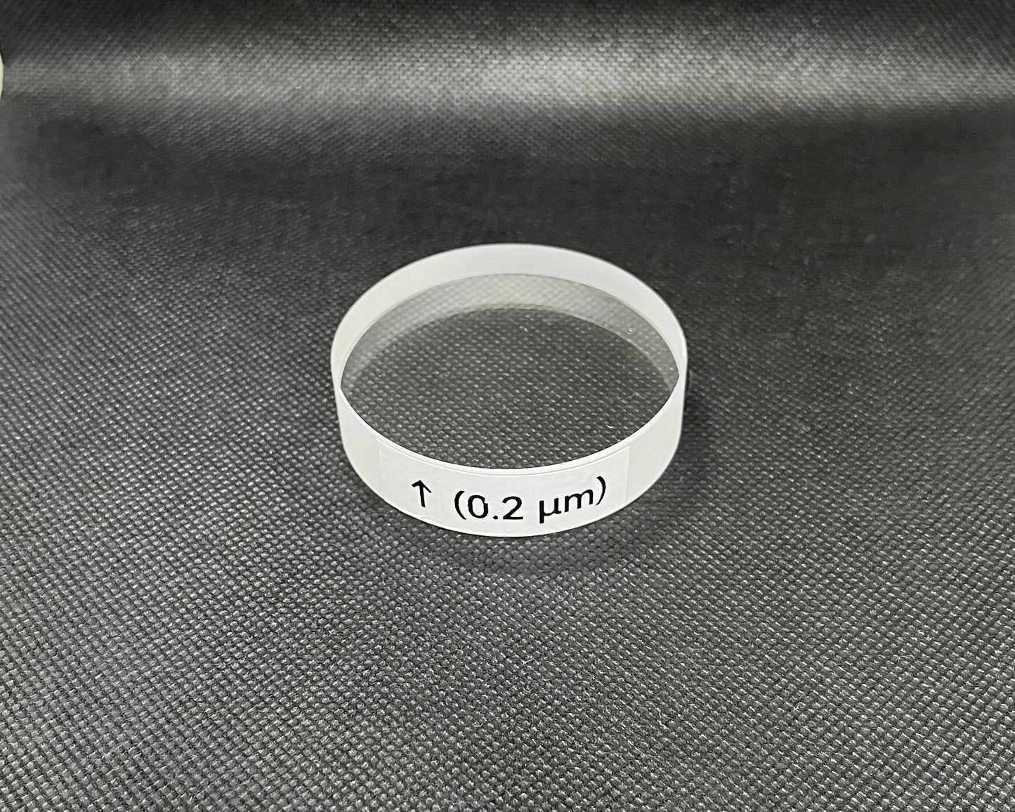 Optical Flat, 60mm Diameter, 15mm Thickness, 0.1,0.2 Micrometer Flatness, with Wooden Storage Case