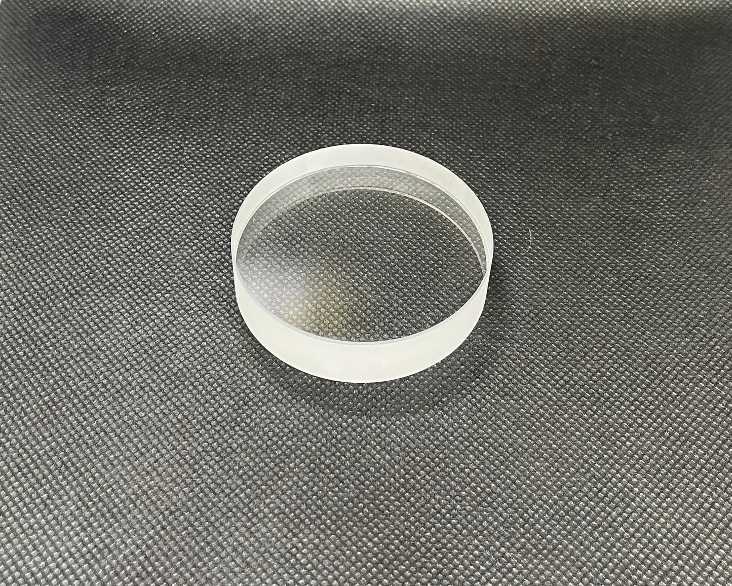 Optical Flat, 60mm Diameter, 15mm Thickness, 0.1,0.2 Micrometer Flatness, with Wooden Storage Case